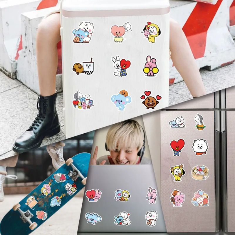 BT 2 1 치미 쿠키 코야 RJ 슈키 망 스티커 고채 - Cookies Pack 리뷰 및 가격