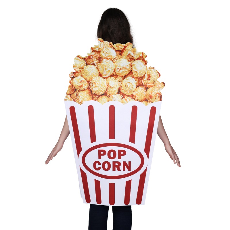 새로운 할로윈 코스프레 의상 재미있는 팝콘 디지털 프린 - Popcorn 리뷰 및 가격