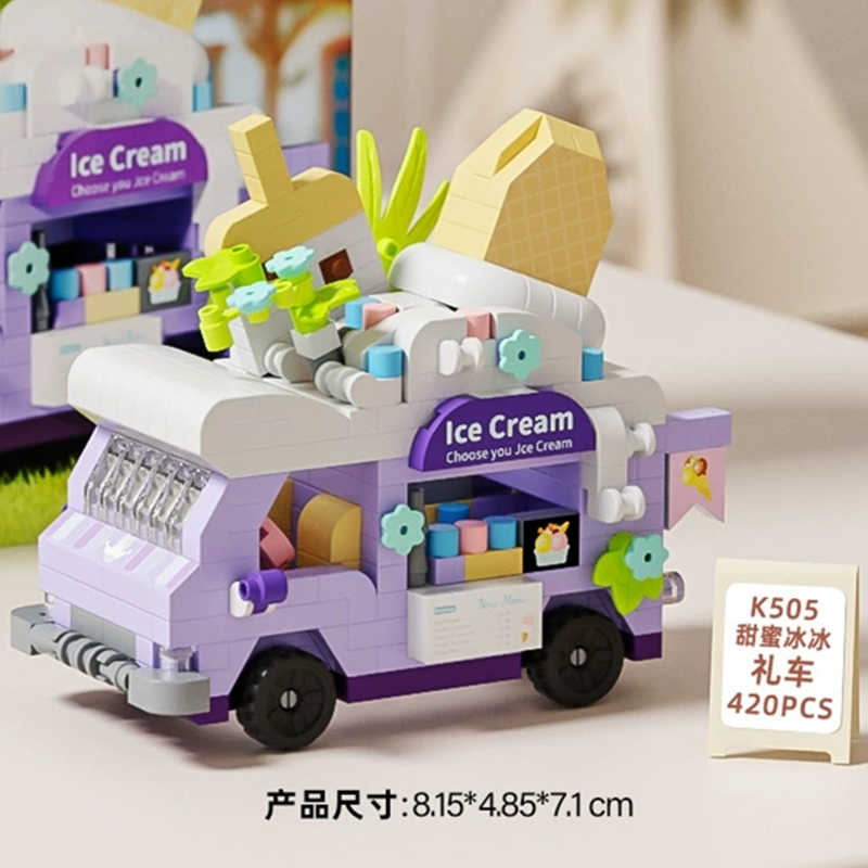 새로운 DIY 커피카 버거 푸드트럭 아이스크림 가게 꽃 - Food Snacks Drinks 리뷰 및 가격