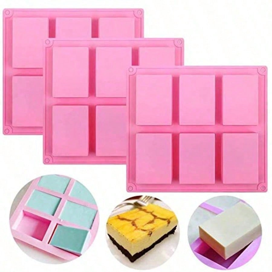 1-2팩 6구 DIY 실리콘 몰드, 핸드메이드 비누,  - Cookies Pack 리뷰 및 가격